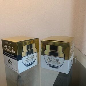 24K Gold & Collagen Firming Day Cream - Gold